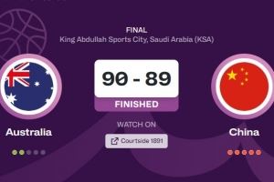 不败金身！澳大利亚男篮参加亚洲杯以来的全胜战绩来到18胜0负