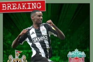 绿帽哥独家：利物浦已完成伊萨克签约，所有合同均已签署完毕