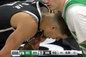 今天真准！小迈克尔·波特干拔三分空心再中！篮网反超比分！